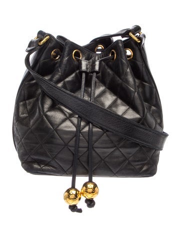 CC Quilted Bucket Bag