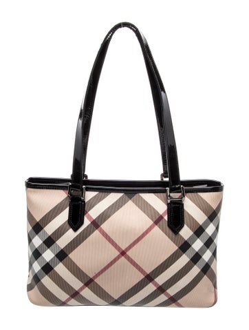 Super Nova Check Top Handle Bag