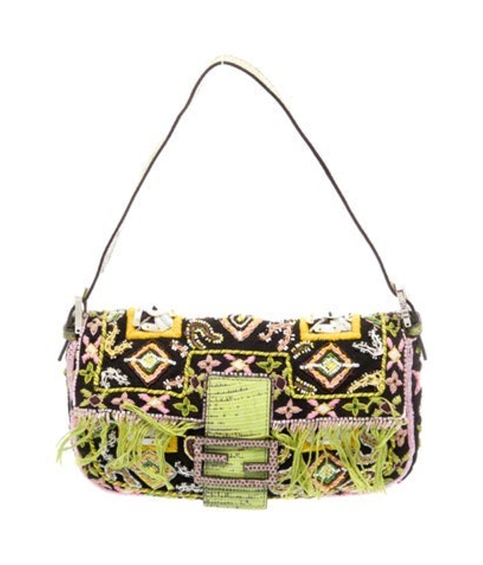 Fendi Canvas Baguette Vintage