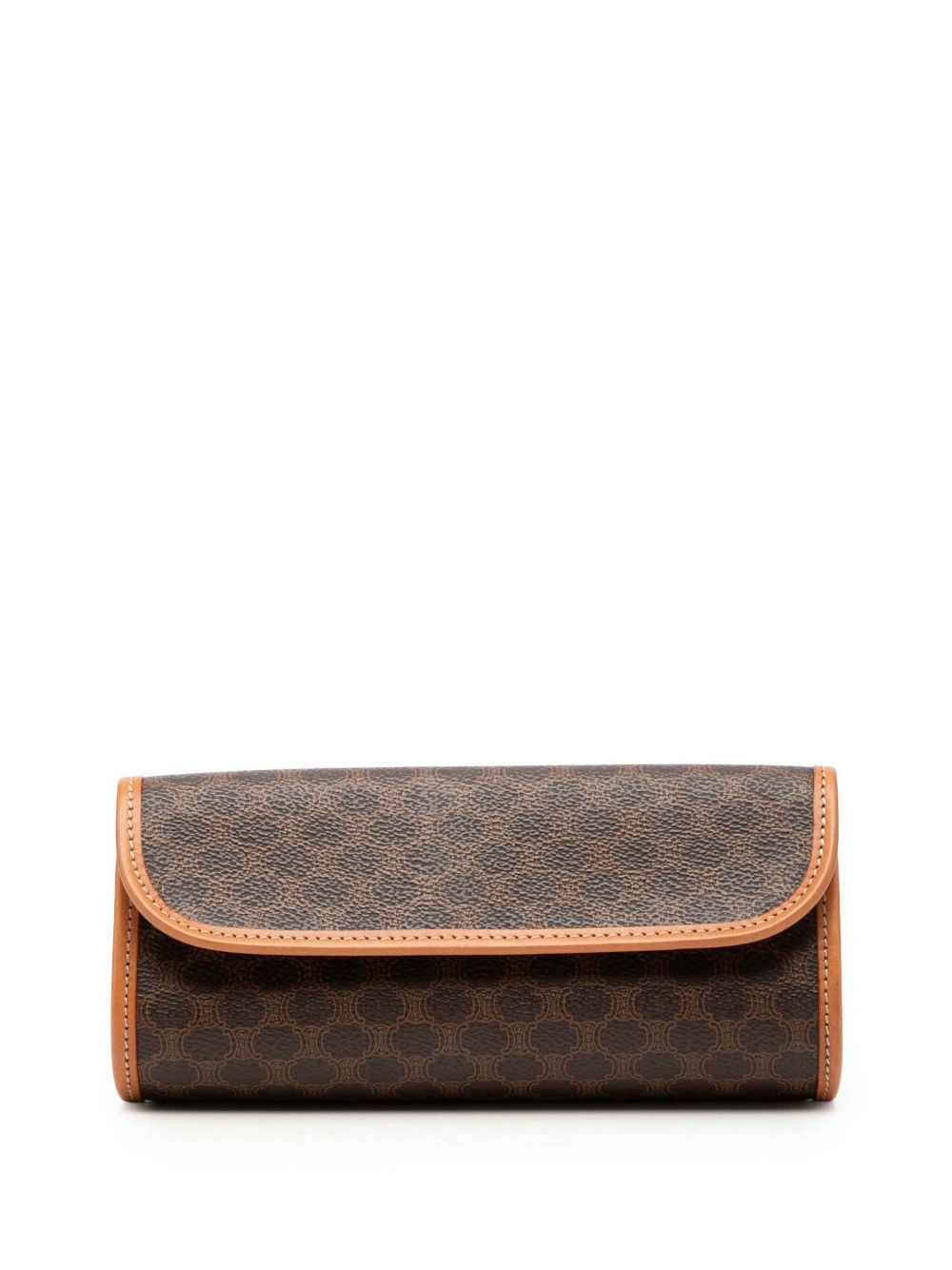 20th Century Macadam Coated Canvas clutch bag