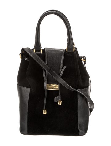 Courreges Leather Bucket Bag