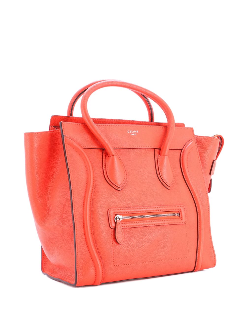 Luggage Bag Grainy Leather Mini tote bag