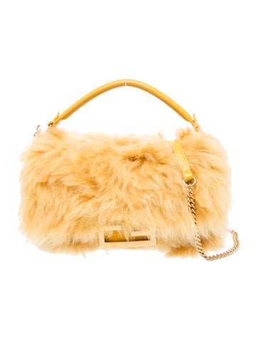 Faux Fur Evening Bag