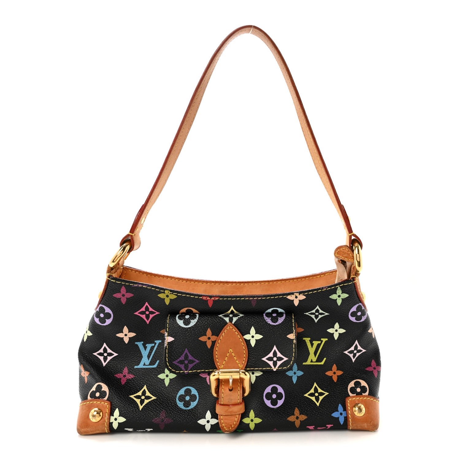 Louis Vuitton Monogram Multicolor Eliza Black