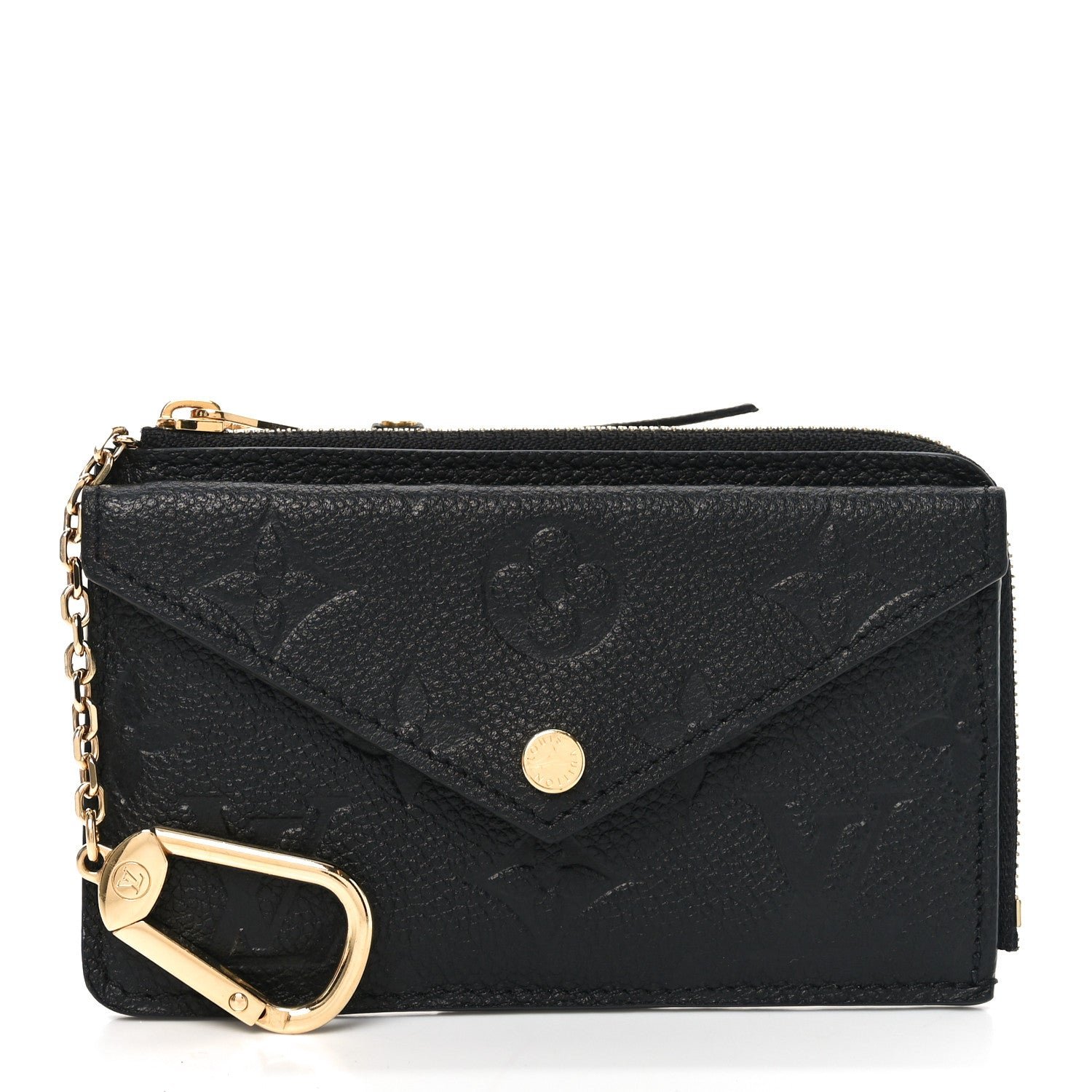 Louis Vuitton Empreinte Recto Verso Card Holder Black