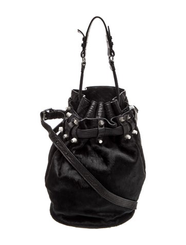 Leather Bucket Bag w/ Tags