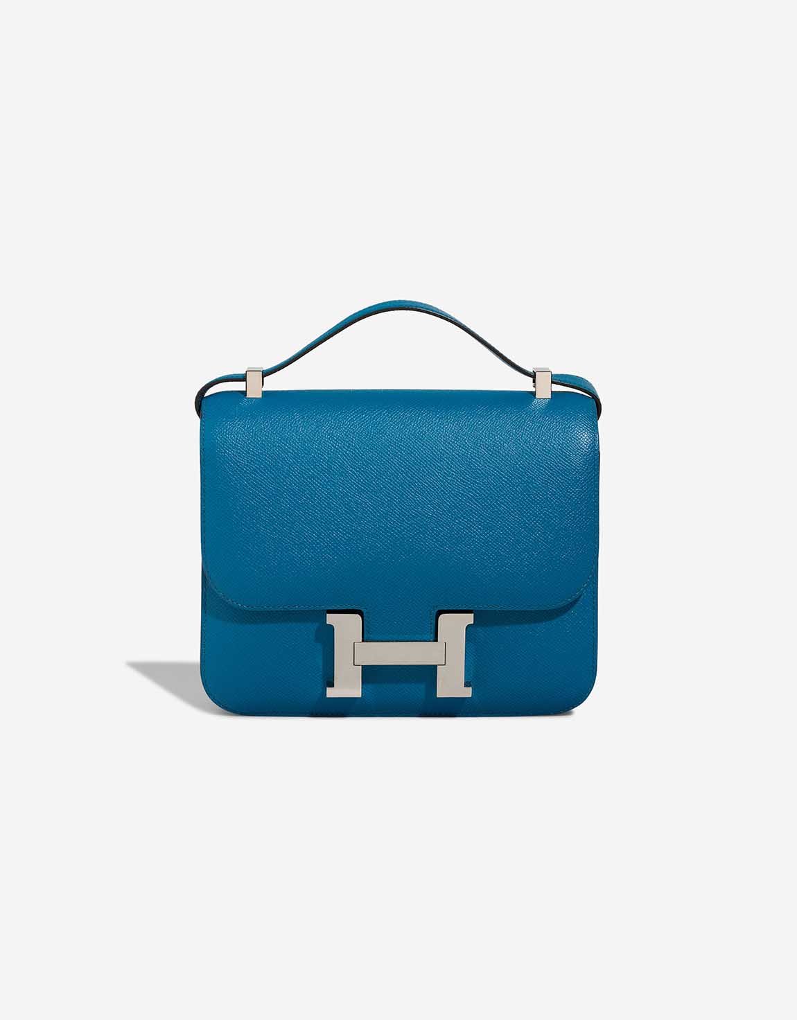 Hermes 
		Constance 24 Epsom Bleu de Galice    