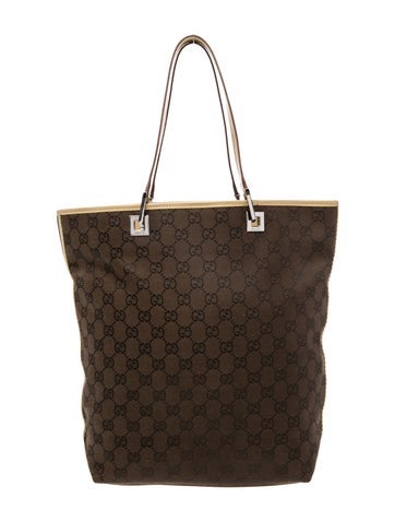 GG Canvas Top Handle Bag