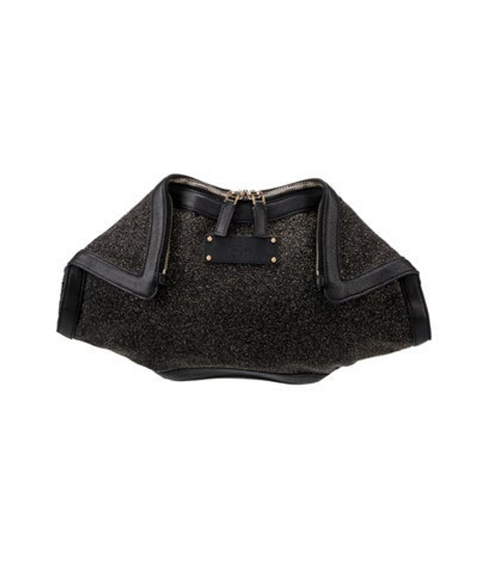 Alexander McQueen Mcqueen Glitter Clutch