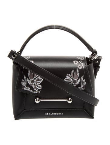 Leather Top Handle Bag Nano