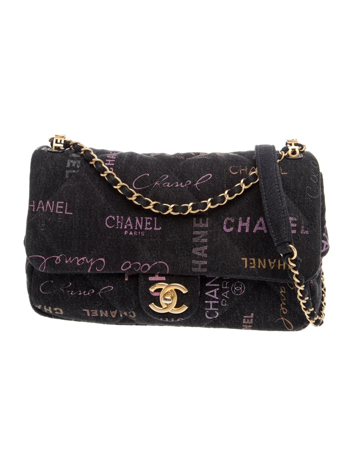 Quilted Denim Mood Flap Bag