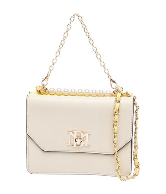 Badgley Mischka Mischka Leather Top Handle Bag