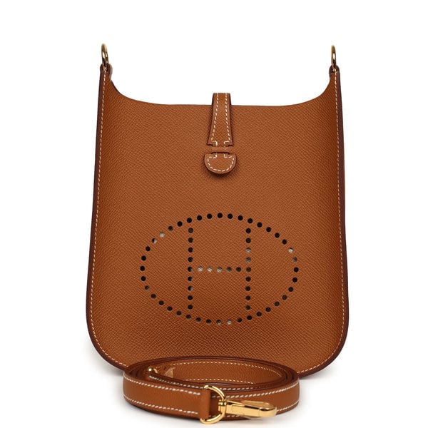 Hermes Evelyne Sellier TPM Gold Epsom Gold Hardware