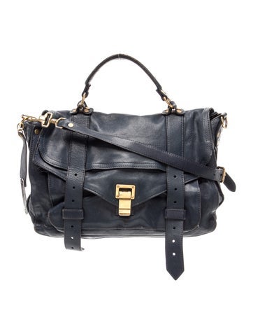 Leather Top Handle Bag