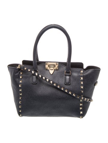 Rockstud Top Handle Bag