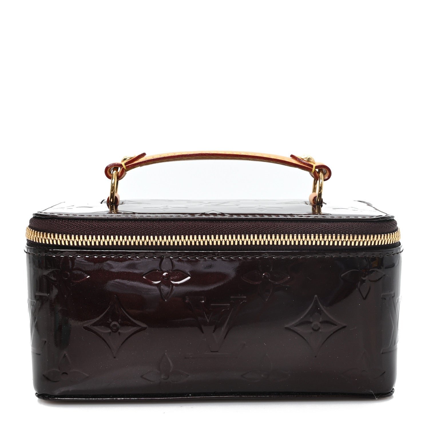 Louis Vuitton Vernis Vanity Jewel Case Amarante