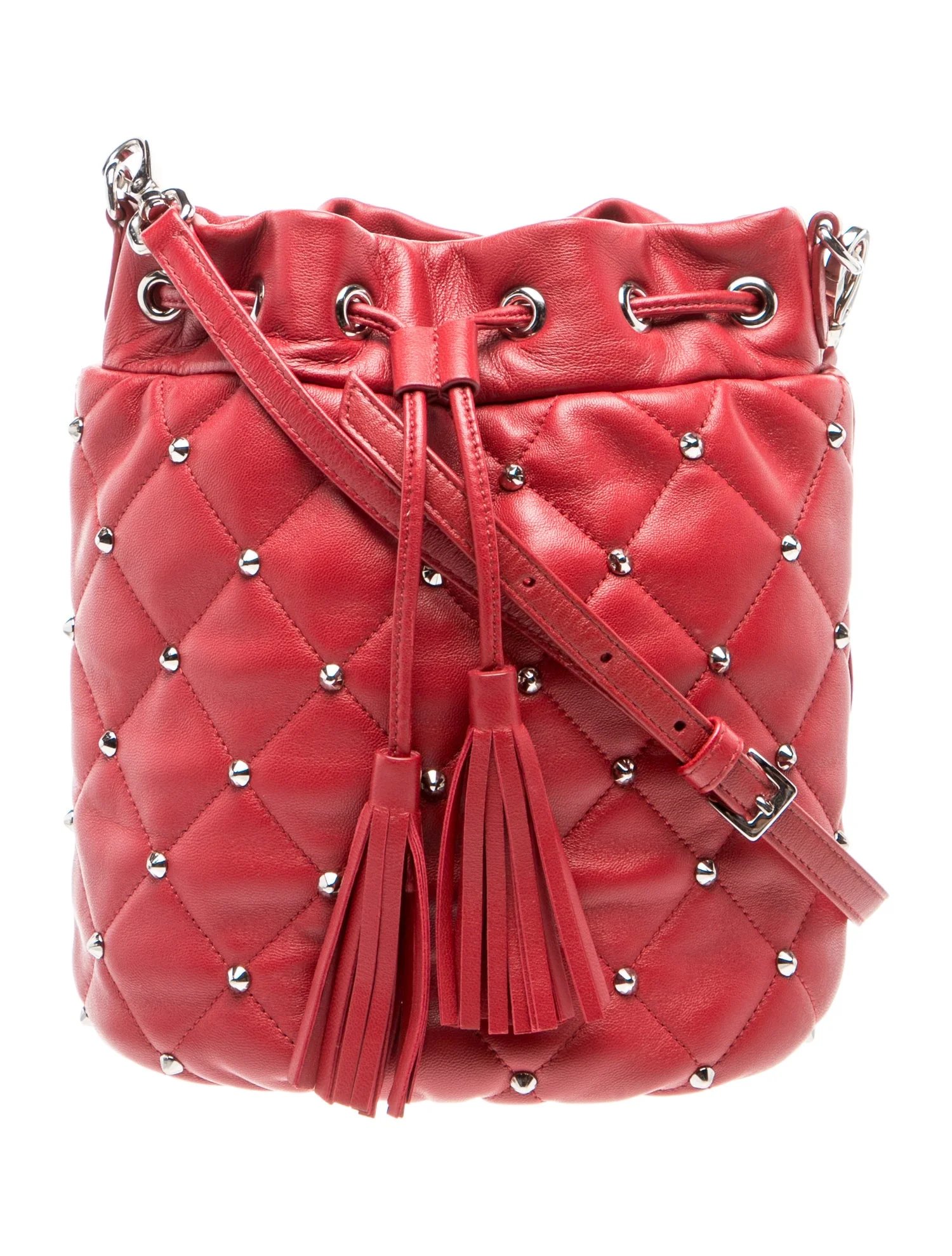 Leather Bucket Bag