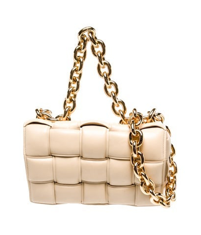 Bottega Veneta Veneta Leather Top Handle Bag Small