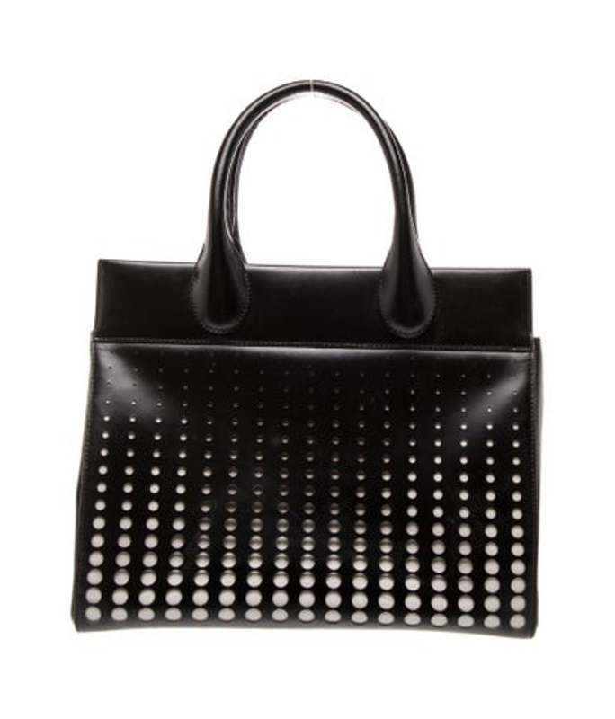 Alaia Patent Leather Top Handle Bag