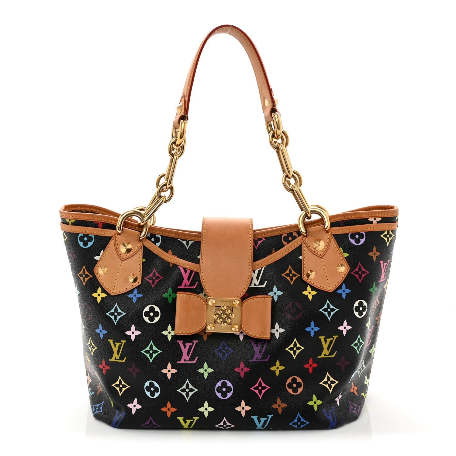 Louis Vuitton Monogram Multicolor Annie GM Black