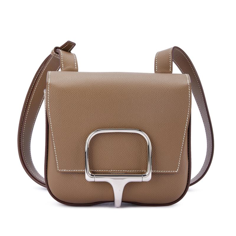 Hermes Etoupe Epsom Mini Della Cavalleria Palladium Hardware, 2023
