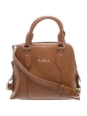 Furla Leather Top Handle Bag