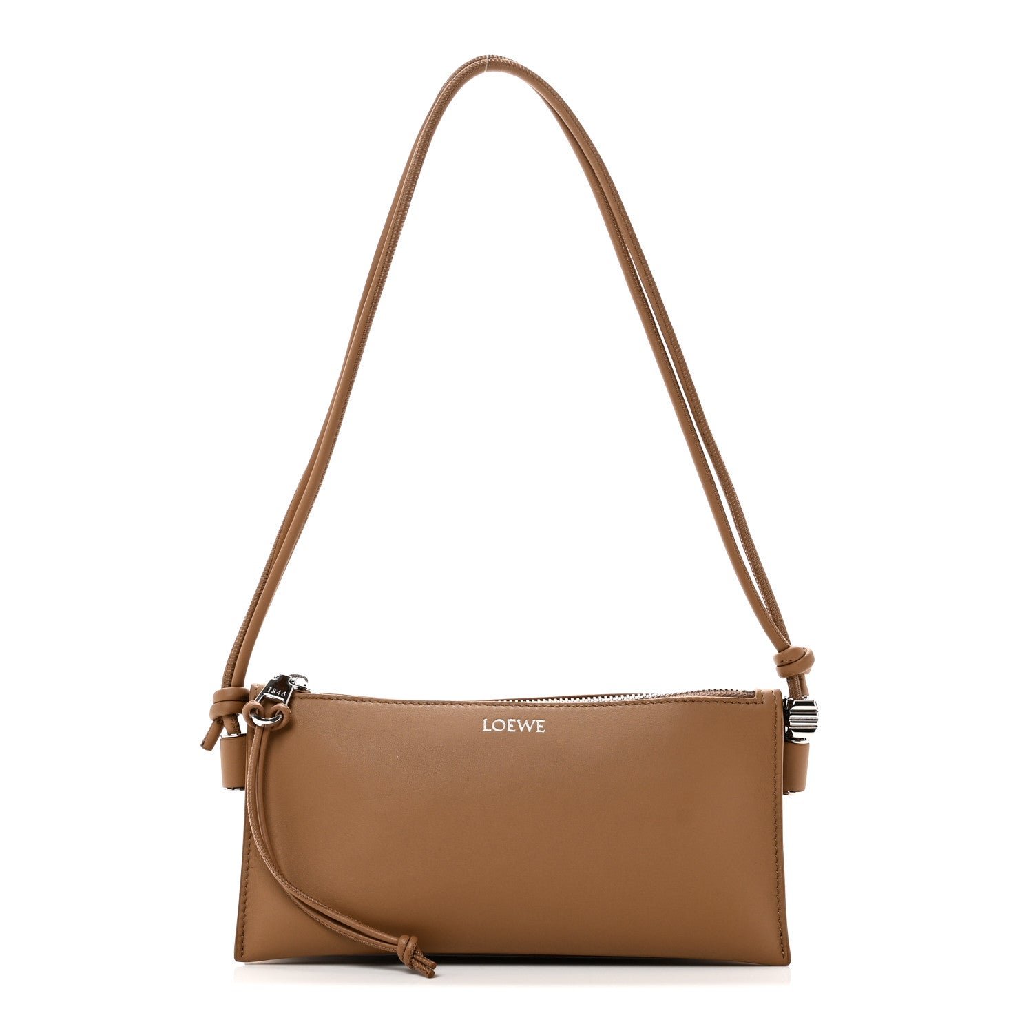 Loewe Nappa Calfskin Joya Pouch Mocha