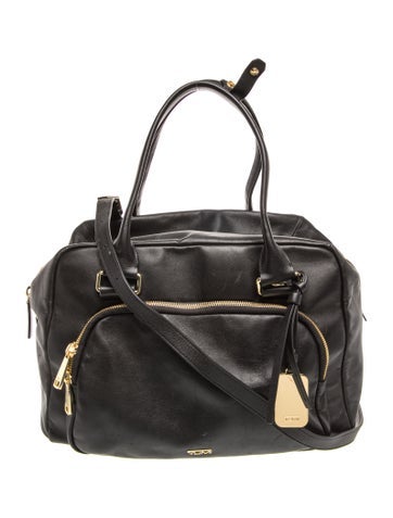 Leather Top Handle Bag