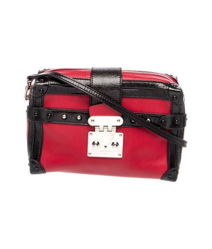 Louis Vuitton Vuitton Leather Petite Malle Soft Mm