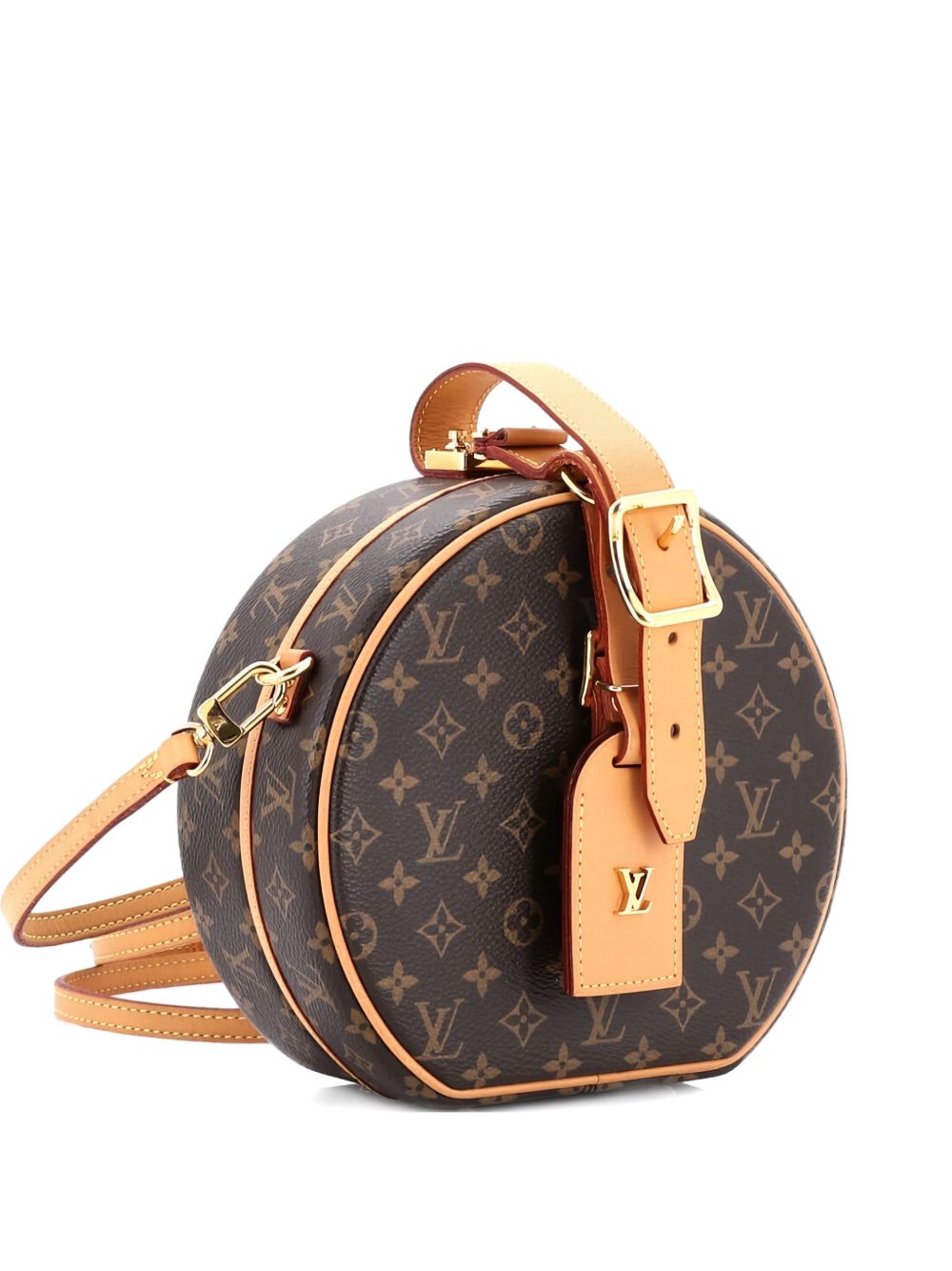 Petite Boite Chapeau Bag Monogram Canvas crossbody bag
