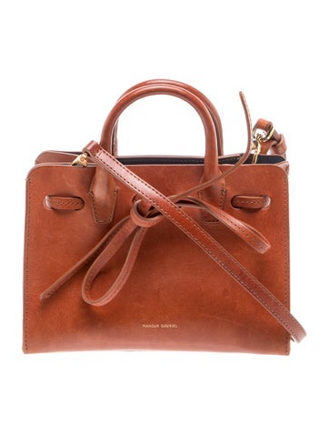 Leather Top Handle Bag