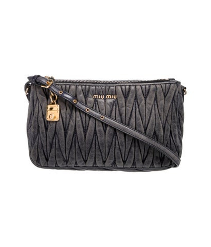 Miu Miu Miu Leather Shoulder Bag
