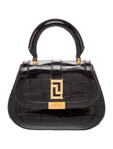 Patent Leather Top Handle Bag