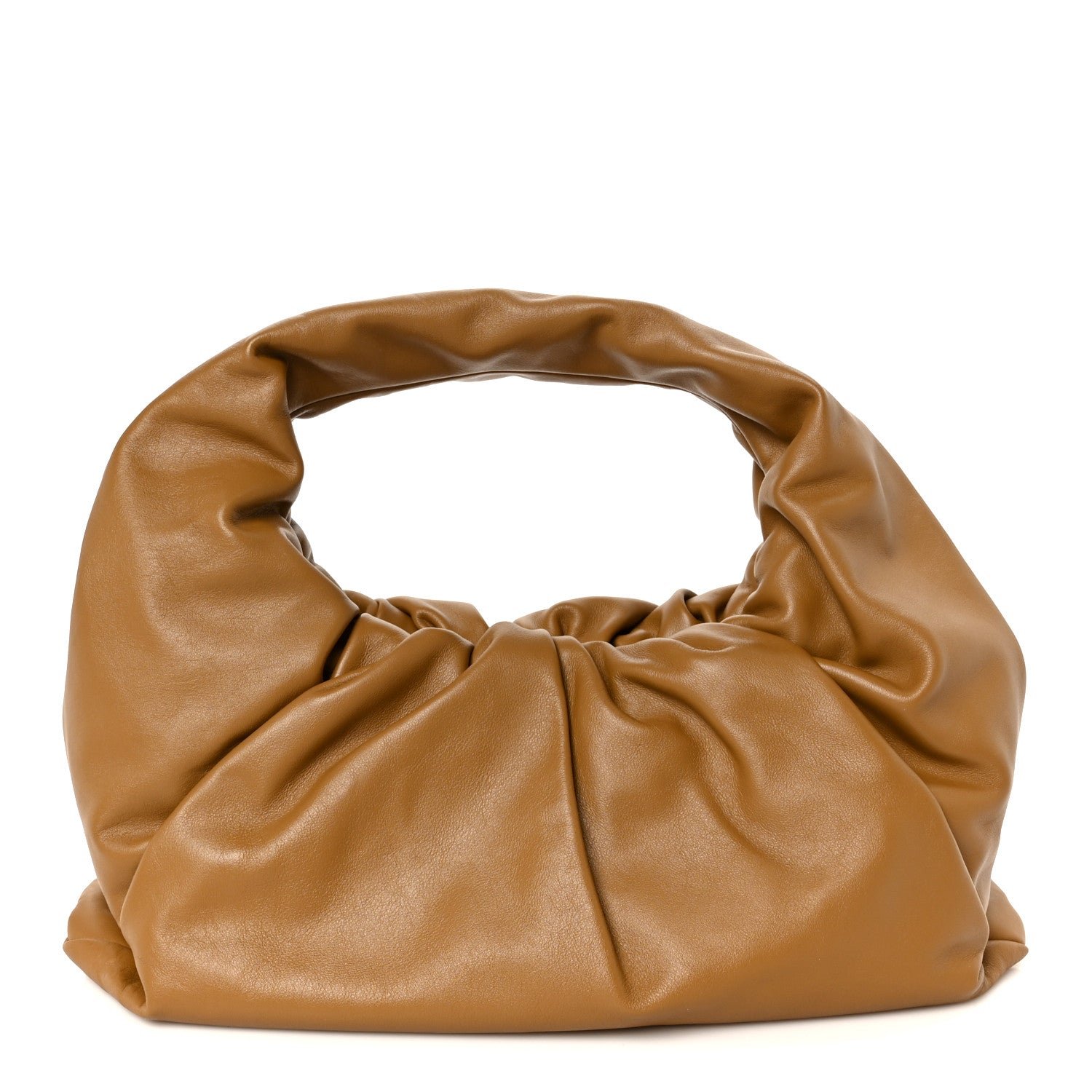 Bottega Veneta Smooth Butter Calfskin Small The Shoulder Pouch Cammello