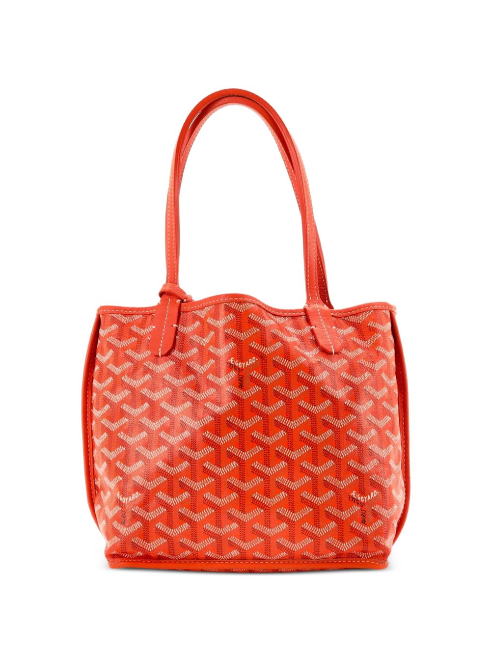Goyard Anjou Reversible Tote Coated Canvas Mini satchel