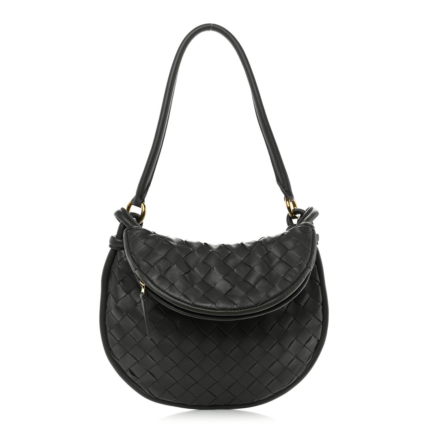 Bottega Veneta Nappa Intrecciato Small Gemelli Lead