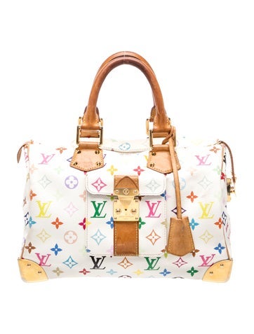 Multicolore Monogram Speedy 30