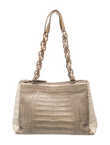 Nancy Gonzalez Crocodile Shoulder Bag