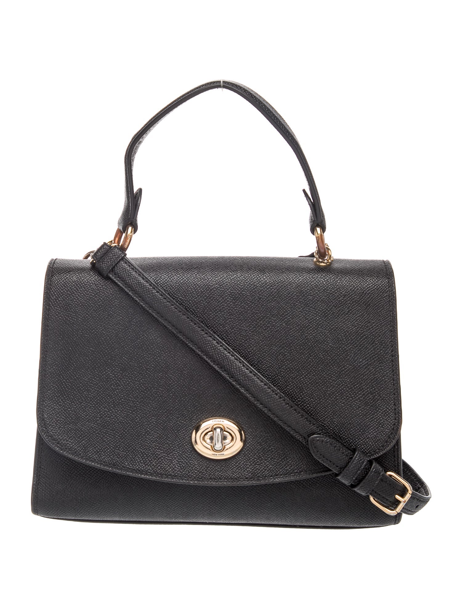 Leather Top Handle Bag