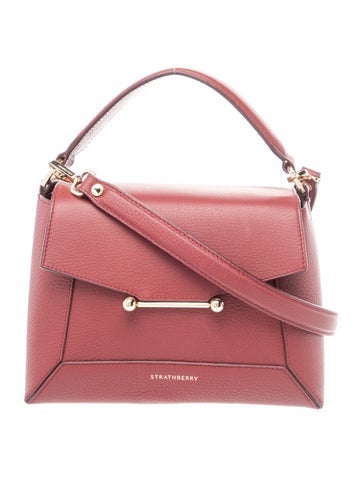 Strathberry Leather Top Handle Bag