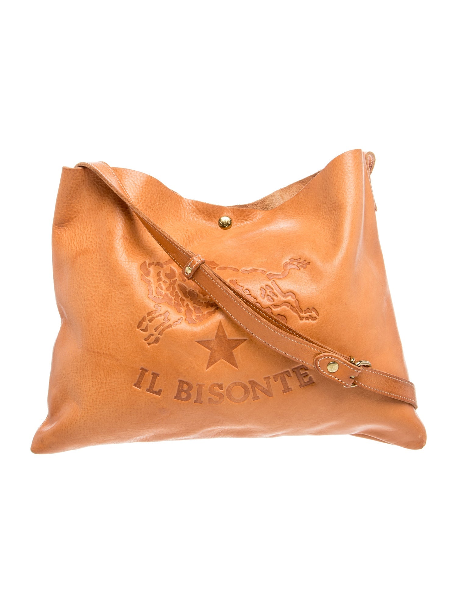 Il Bisonte Leather Crossbody Bag
