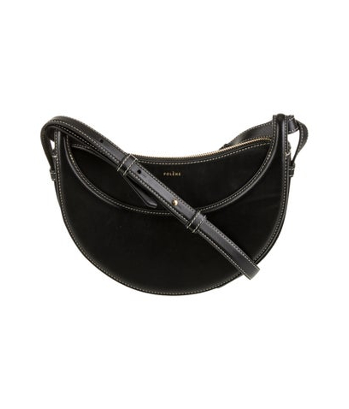Polene Leather Crossbody Bag