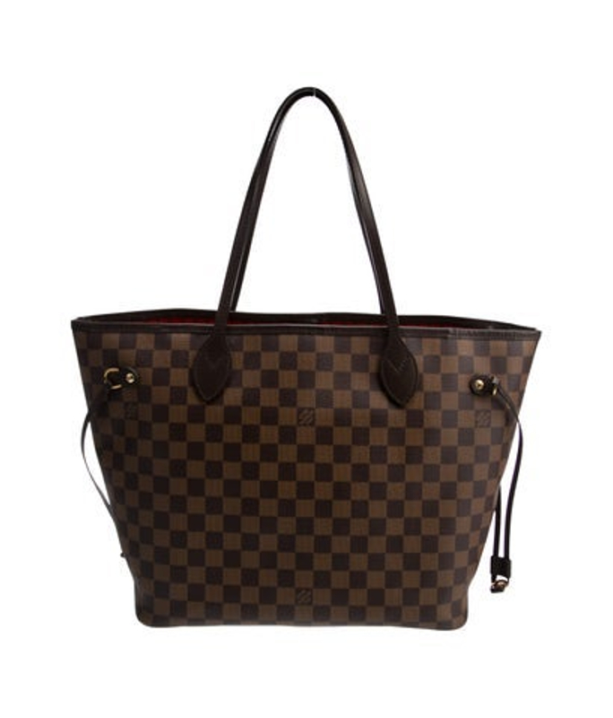 Louis Vuitton Vuitton Damier Ebene Neverfull W Pouch Mm