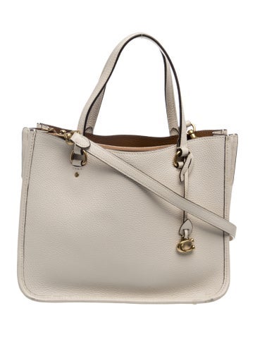 Leather Top Handle Bag