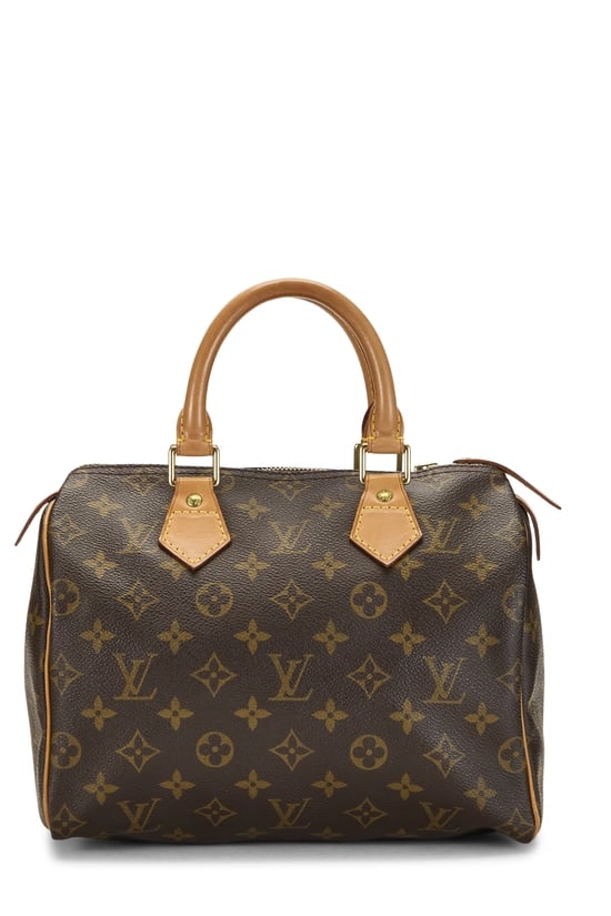 Monogram Canvas Speedy 25
