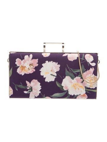 Carolina Herrera Satin Minaudière