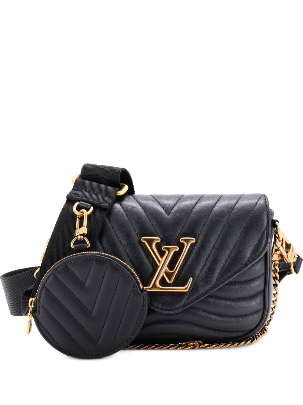 New Wave Multi Pochette Quilted Leather crossbody bag