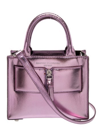 Leather Top Handle Bag