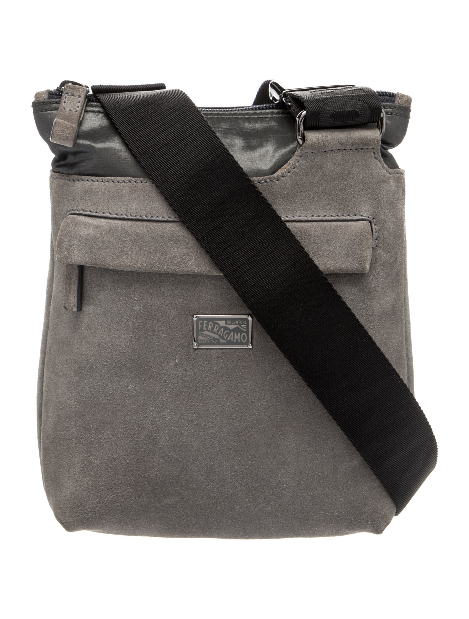 Ferragamo Suede Crossbody Bag