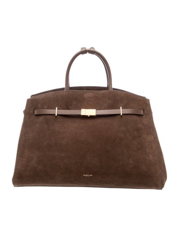Leather Top Handle Bag